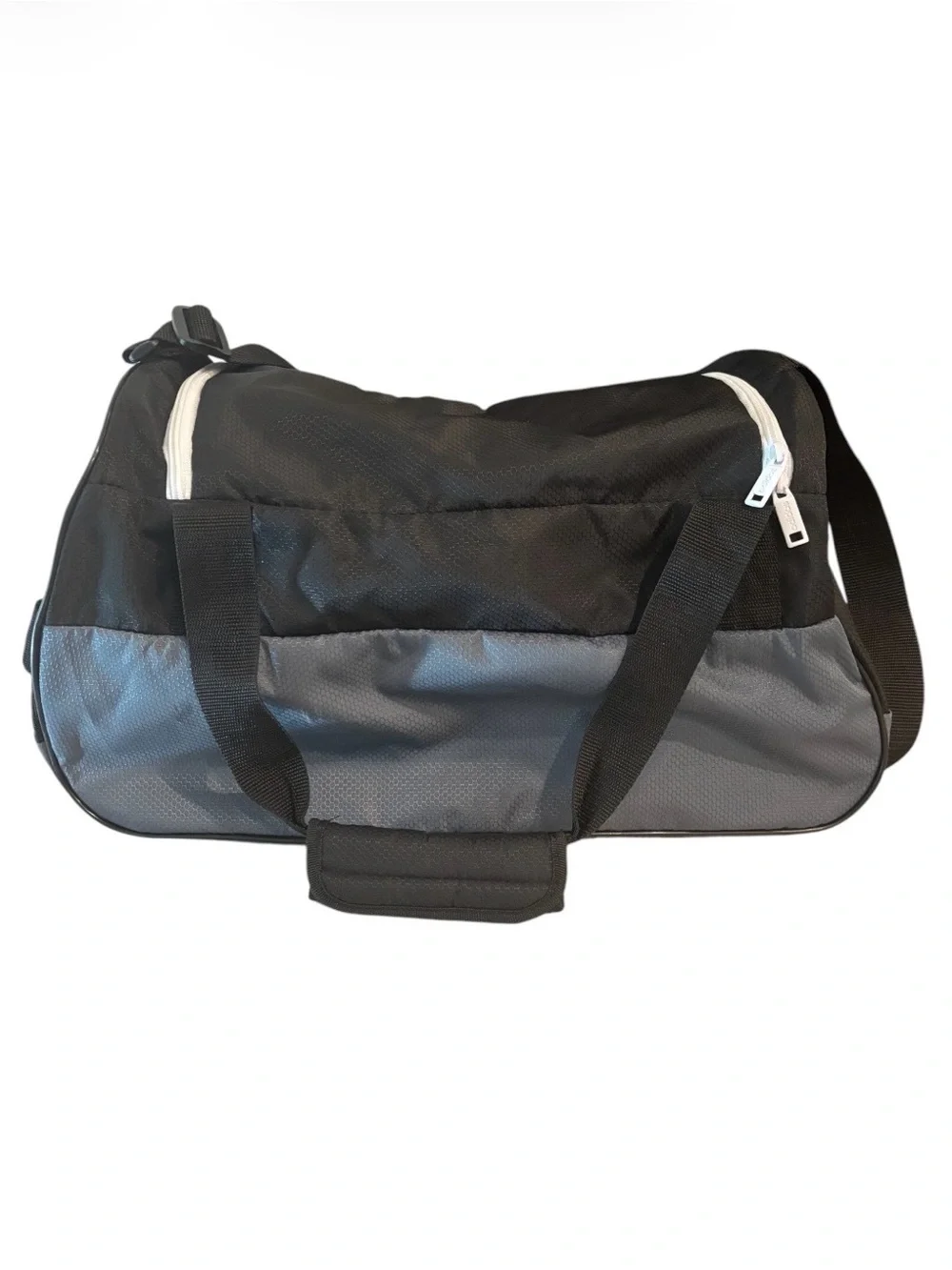 Like New Adidas Duffel Bag-Gray/Black